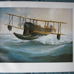 Keith Farris Aviation 9" x 11" Bookplate Print - Loening OA-1B Amphibian